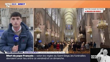 Pape François: une messe en hommage au souverain pontife se tient ce mardi matin à Notre-Dame de Paris