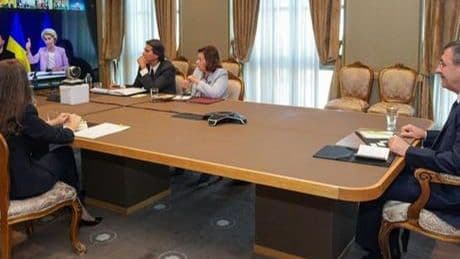 Cumhurbaşkanı Yardımcısı Yılmaz, 'Gönüllüler Koalisyonu Liderler Toplantısı'na katıldı