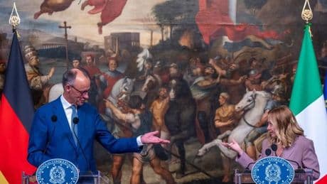 Europäische Union: Merz will Meloni enger in Ukraine-Diplomatie einbinden