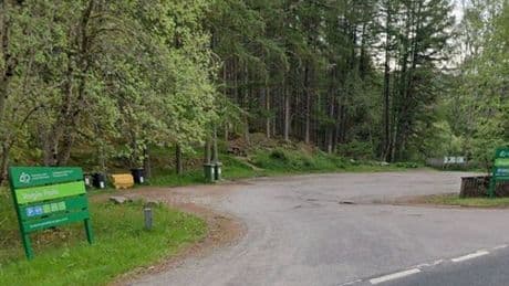 Young woman dies after falling into water at Scots beauty spot