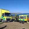 Woman rushed to hospital after paraglider crash 'where her parachute collapsed'