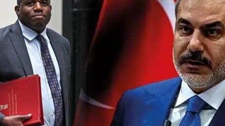 Dışişleri Bakanı Hakan Fidan, İngiliz mevkidaşı ile görüştü