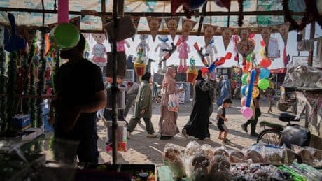Without meat, families in Gaza struggle to celebrate Islam's Eid al-Adha holiday