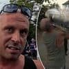 Protester who had 'teeth knocked out' at Epping migrant hotel demo is back - and reveals he has GLUED them back in