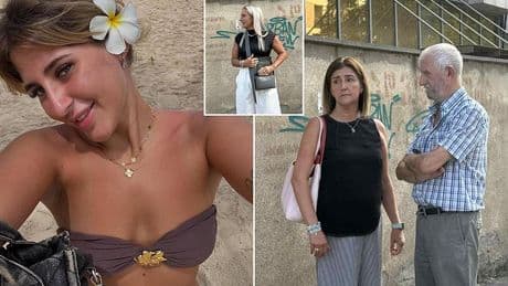 Pregnant British drug mule Bella Culley is told she can walk FREE from prison in Georgia if she pays a fine - but anguished family 'struggling to pay' the huge amount
