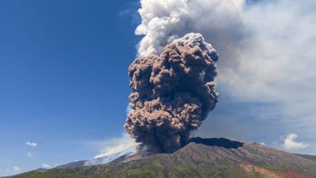 ‘Mount Etna is erupting, look!’ Tourists flee as volcano spews ash and lava