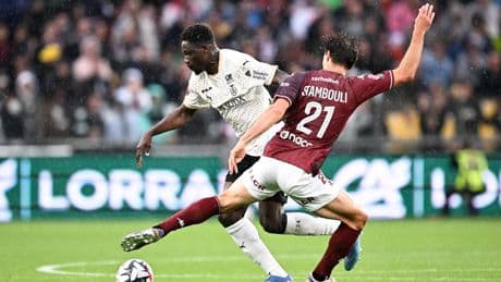 Ligue 1 : Metz et Reims se neutralisent en barrage aller