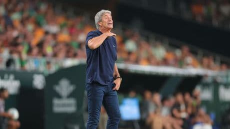 Pellegrini: "Estuvimos muy sólidos, apretamos más arriba y llevamos el ritmo"