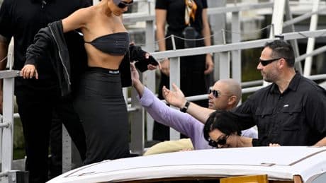 Private jets are starting to flood into Venice as celebrities and titans of business arrive for Jeff Bezos' wedding