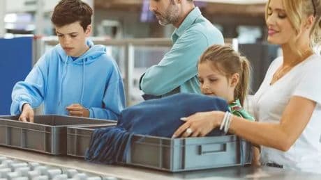 Parents travelling with kids told about little-known rule to make airport easier