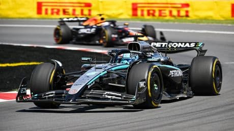 Russell confirma el dominio de los Mercedes en la hecatombe de Norris en el GP de Canadá con Fernando Alonso séptimo