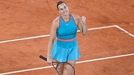 Fransa Açık'ta Aryna Sabalenka finale yükseldi!