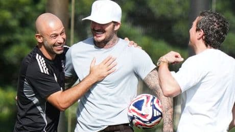 David Beckham proudly beams with joy ahead of reported knighthood from King Charles'