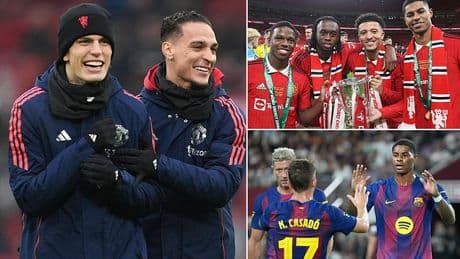 Ruben Amorim reiterates Man United's bomb squad want to leave the club as Alejandro Garnacho, Jadon Sancho, Antony and Tyrell Malacia seek suitors