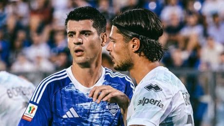 Alvaro Morata yeni kulübü Como ile ilk maçına çıktı!