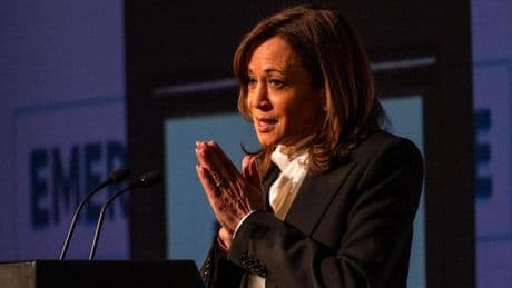 Kamala Harris Blasts Trump’s ‘Narrow, Self-Serving Vision Of America’ In First Big Speech Since Leaving Office