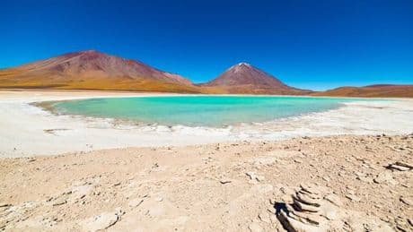 One of the world's most beautiful - yet deadly - lakes that's a toxic marvel