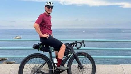Linus in bici da Milano a Genova: “I liguri? Persone vere e accoglienti con un umorismo che mi appartiene”