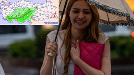 Meteoroloji'den kritik uyarı! 3 bölgede kuvvetli sağanak!