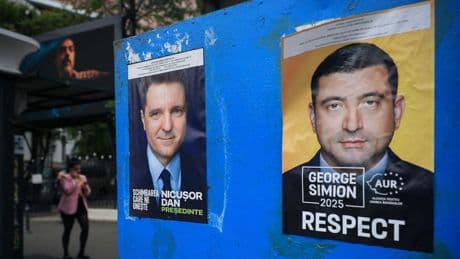 Exit polls suggest surprise win for pro-Western candidate in Romanian election