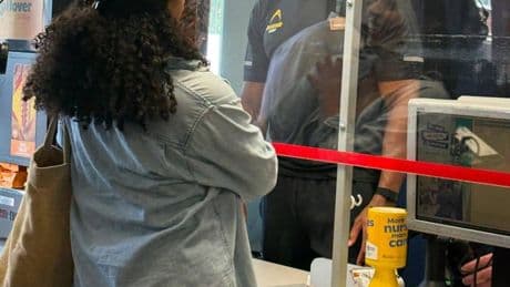 ‘Most humble man I’ve met’ – Anthony Joshua stuns customers at Morrisons as he works behind till