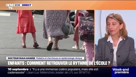 Rentrée scolaire: comment remettre doucement les enfants dans le bain ?