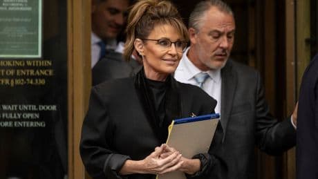 Sarah Palin makes libel claims against The New York Times to a new jury