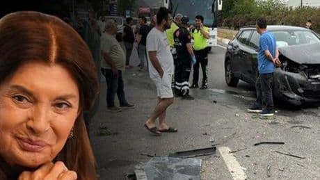 Usta oyuncu Şerif Sezer Arna kaza geçirdi! İşte olay yerinden görüntüler