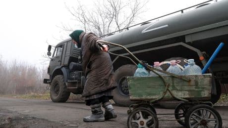 Ukraine: Donezk-Bewohner wenden sich wegen Wassermangel an Putin