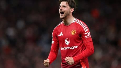 Manchester United 4-1 Athletic Club (7-1 agg): Inspired Mason Mount sparks late barrage to set up all-English final
