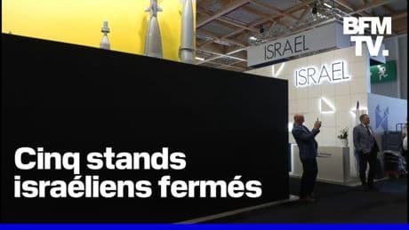 Salon du Bourget: le gouvernement ordonne la fermeture de stands israéliens