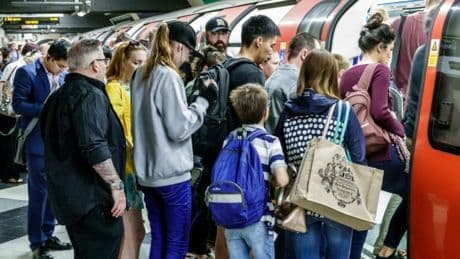 Severe rush hour delays on Tube after points failure in east London