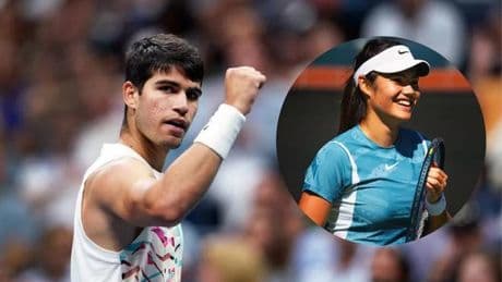 Emma Raducanu, nueva pareja de Carlos Alcaraz