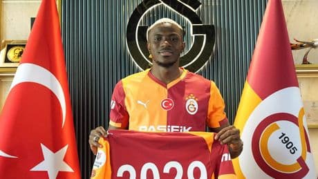 Galatasaray'dan sarı-kırmızılı taraftarlara özel Victor Osimhen kutusu!