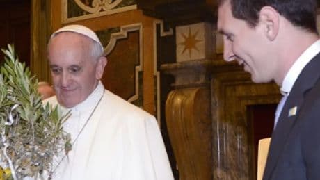 El sentido homenaje de Leo Messi al papa Francisco