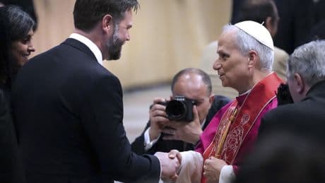 Léon XIV : le pape a reçu en audience le vice-président américain J. D. Vance