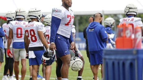 Evan Neal is getting a new position — and one final shot to salvage his Giants career