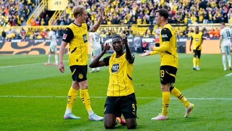 Bundesliga : Dortmund écrase Wolfsburg et retrouve le top 4