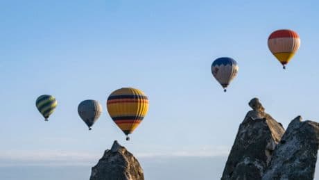 Two hot air balloons crash in Turkey