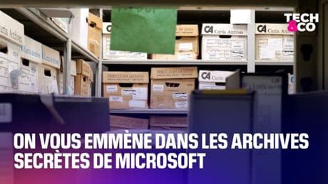 On vous emmène dans les archives secrètes de Microsoft