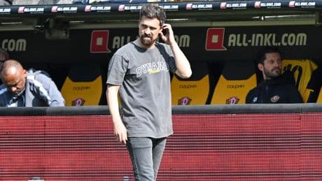 Halbe Mannschaft ausgetauscht - So hat sich Dynamo-Coach Stamm verzockt