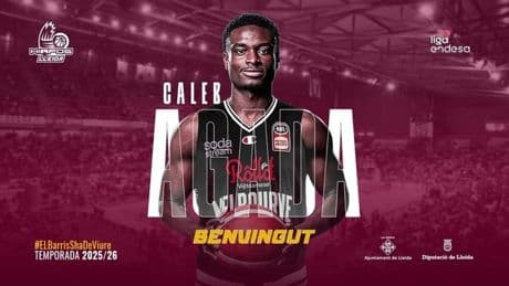 Caleb Agada, nuevo refuerzo del Hiopos Lleida