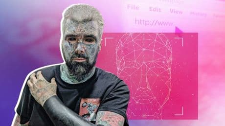 Britain’s most tattooed man can’t watch porn under new rules because it doesn’t recognise his face
