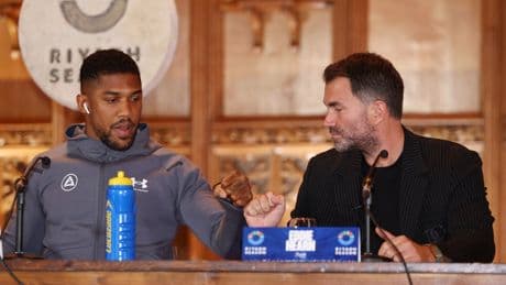 Eddie Hearn “quietly confident” of Anthony Joshua vs Tyson Fury
