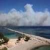 Feuerwehr im Großeinsatz: Riesige Rauchwolken: Feuer bei Marseille ängstigt Bewohner