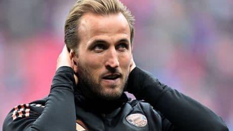 Harry Kane left on touchline with egg on his face after Bayern Munich's late blow