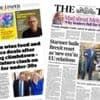 The Papers: 'UK condemns Israel' and 'Brexit reset'