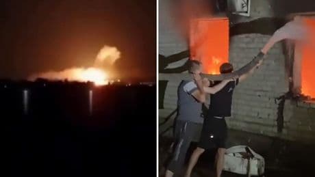 Nato scrambles warplanes after Putin unleashes heaviest strikes of the war