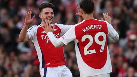 Arsenal: Kai Havertz and Declan Rice provide double injury boost but Jurrien Timber absent ahead of Newcastle