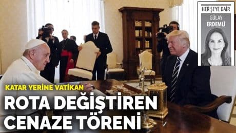 Rota değiştiren cenaze töreni